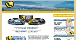 Desktop Screenshot of drivereducationbrisbane.com